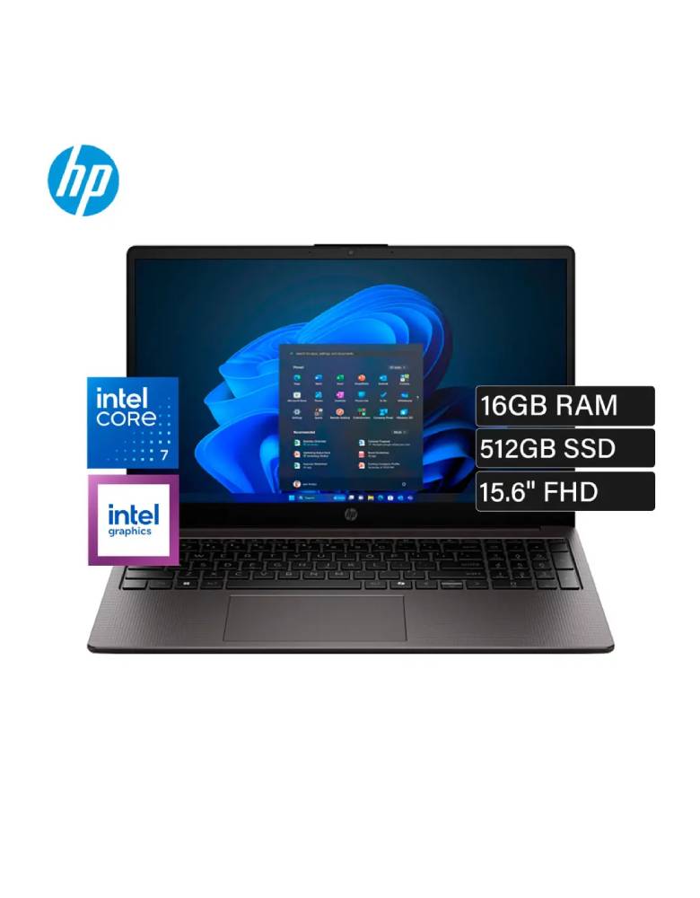 Laptop HP 250R G10 CORE 7 150U, 16G, 512GB SSD, 15.6" FHD