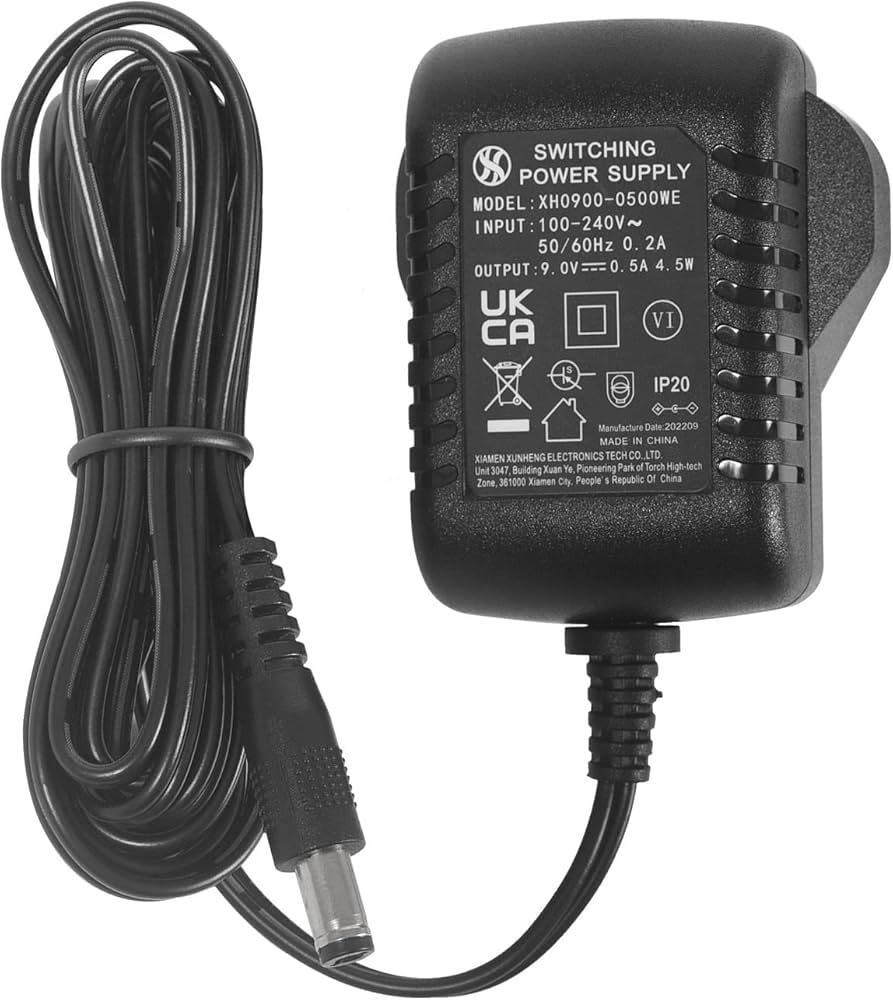 Charger 9V/2M