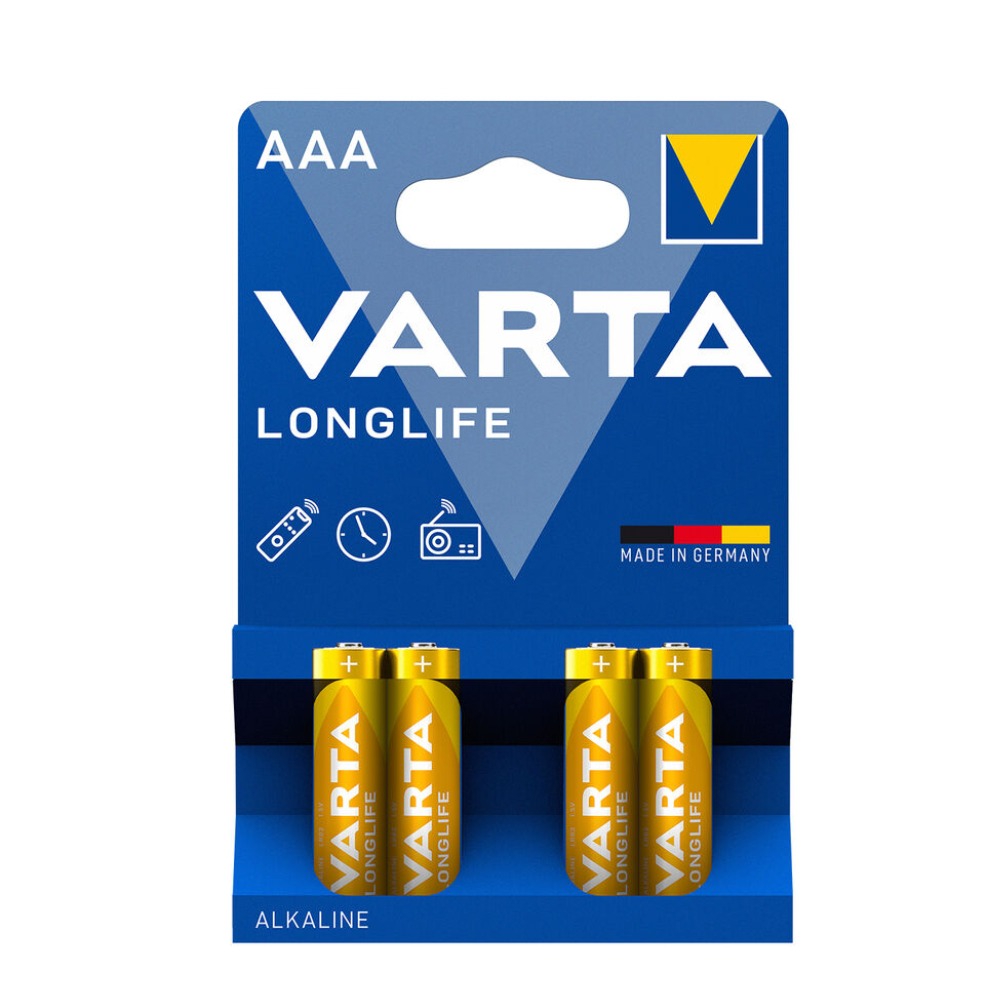 VARTA AAA 4 BATTERIES PACK