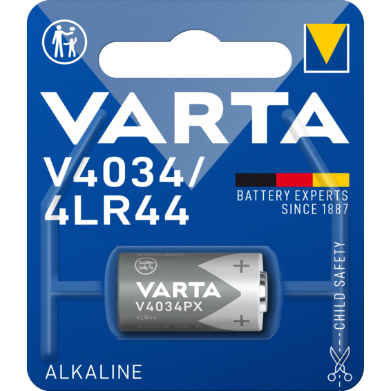 VARTA V4034PX/4LR44 BATTERY