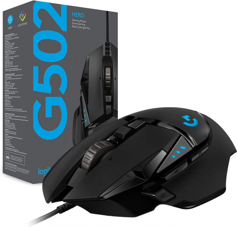 Logitech G502 HERO Mouse