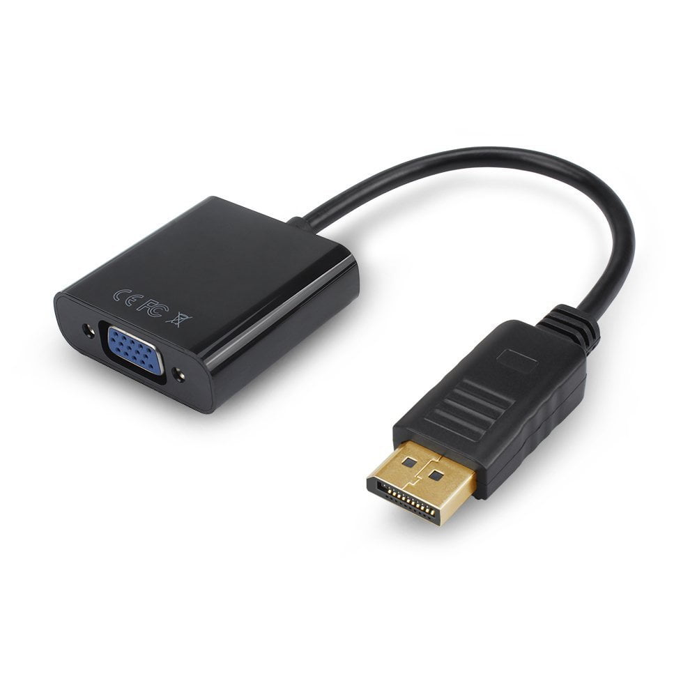 DisplayPort to VGA cable