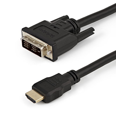 HDMI-DVI CABLE BLACK 1.5M