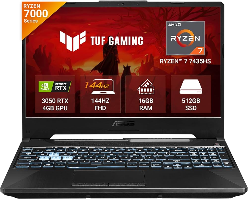 Asus Tuf Gaming A15 /FA507NC RYZEN 7 7435HS 16G 512GB RTX 3050 6G