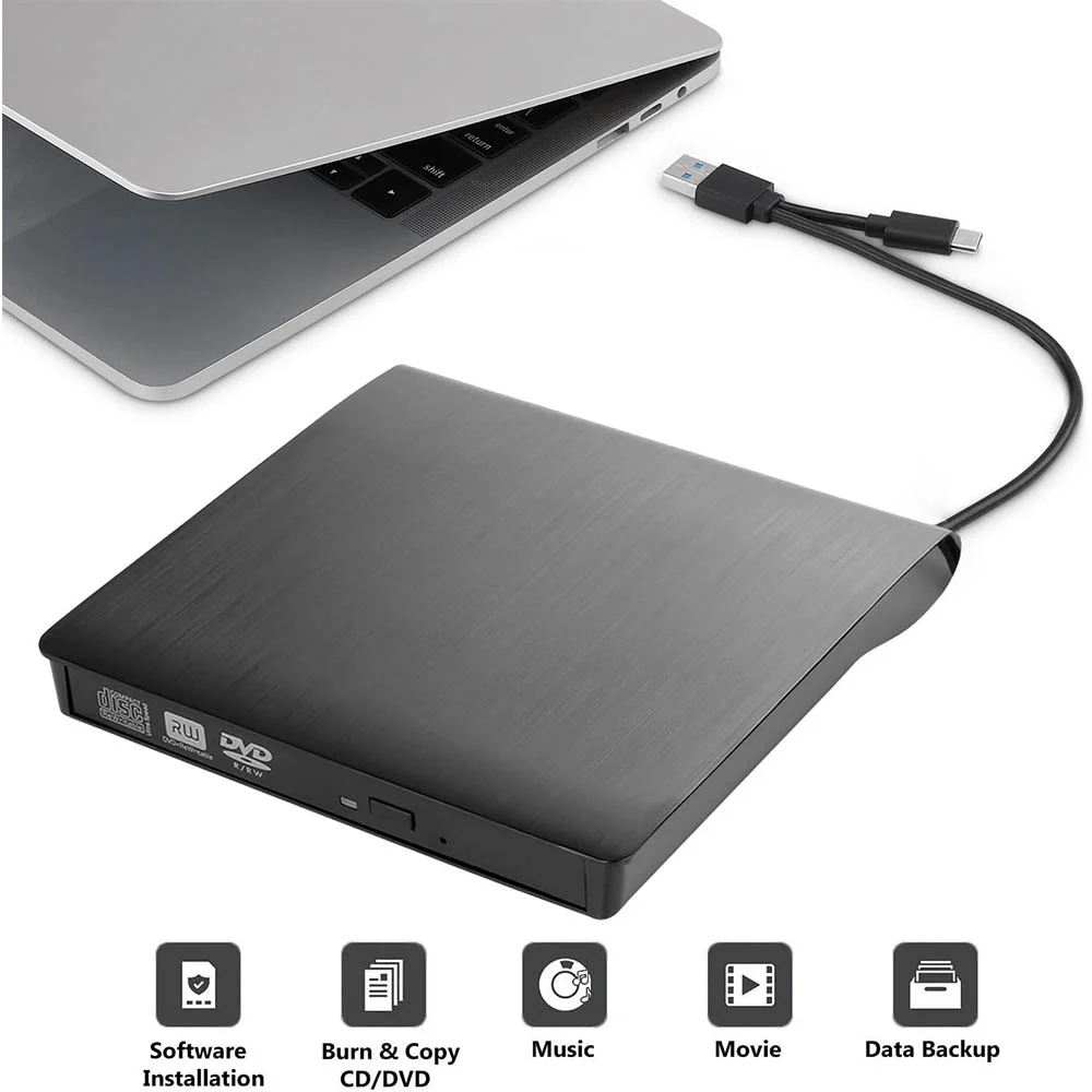 EXTERNAL TYPE C DVD WRITER