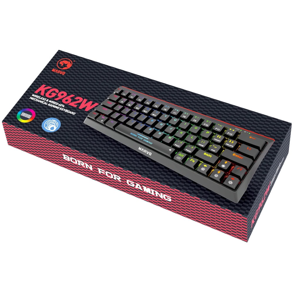 MARVO KG962W EN-R HECATE 61WR WIRELESS KEYBOARD