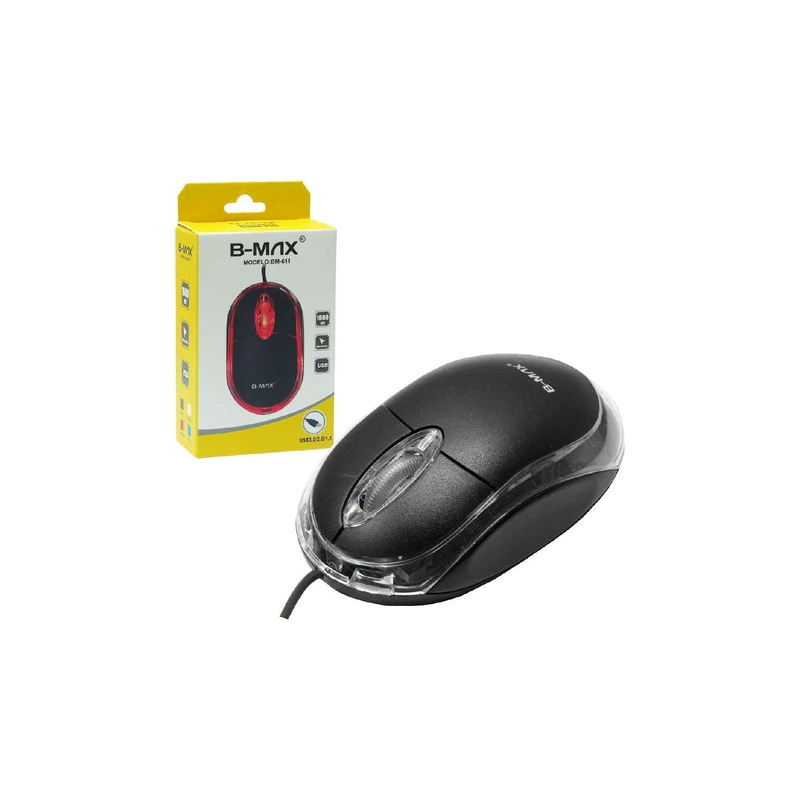 ماوس ليزر Wired Mouse BM-611 USB