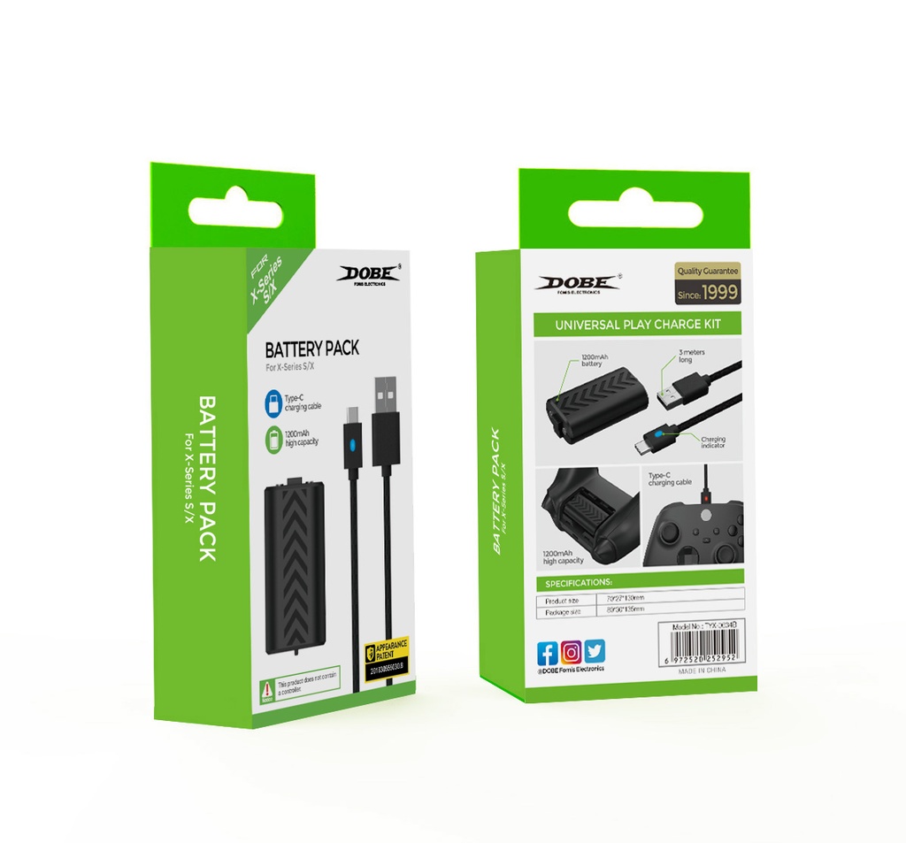Battery Pack For Xbox Series S/X TYX-0634B