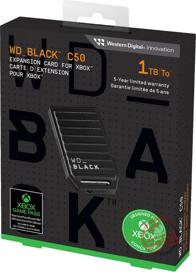 WD BLACK C50 1TB for XBOX
