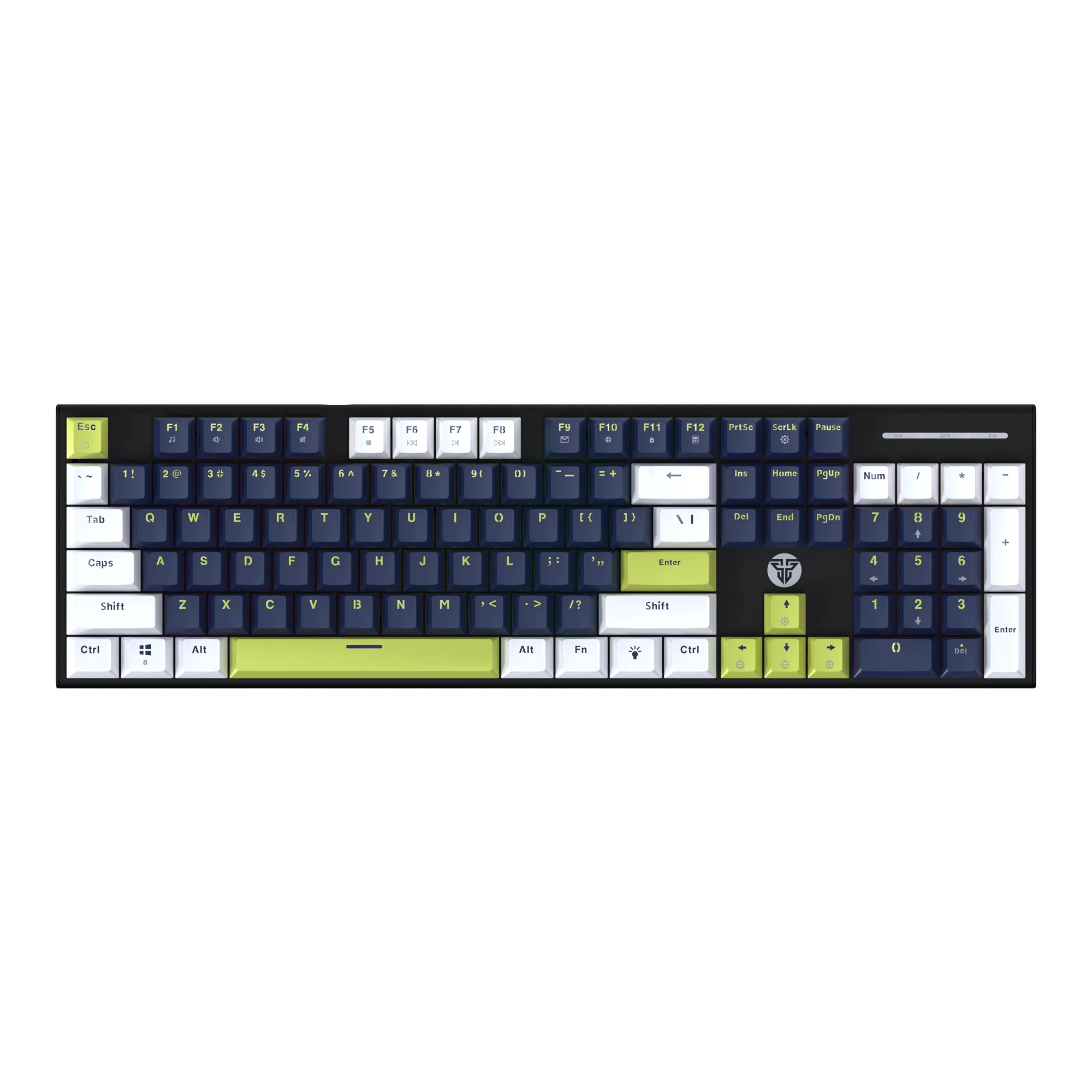 ATOM 104S MK878S FANTECH WIRED MECHANICAL KEYBOARD