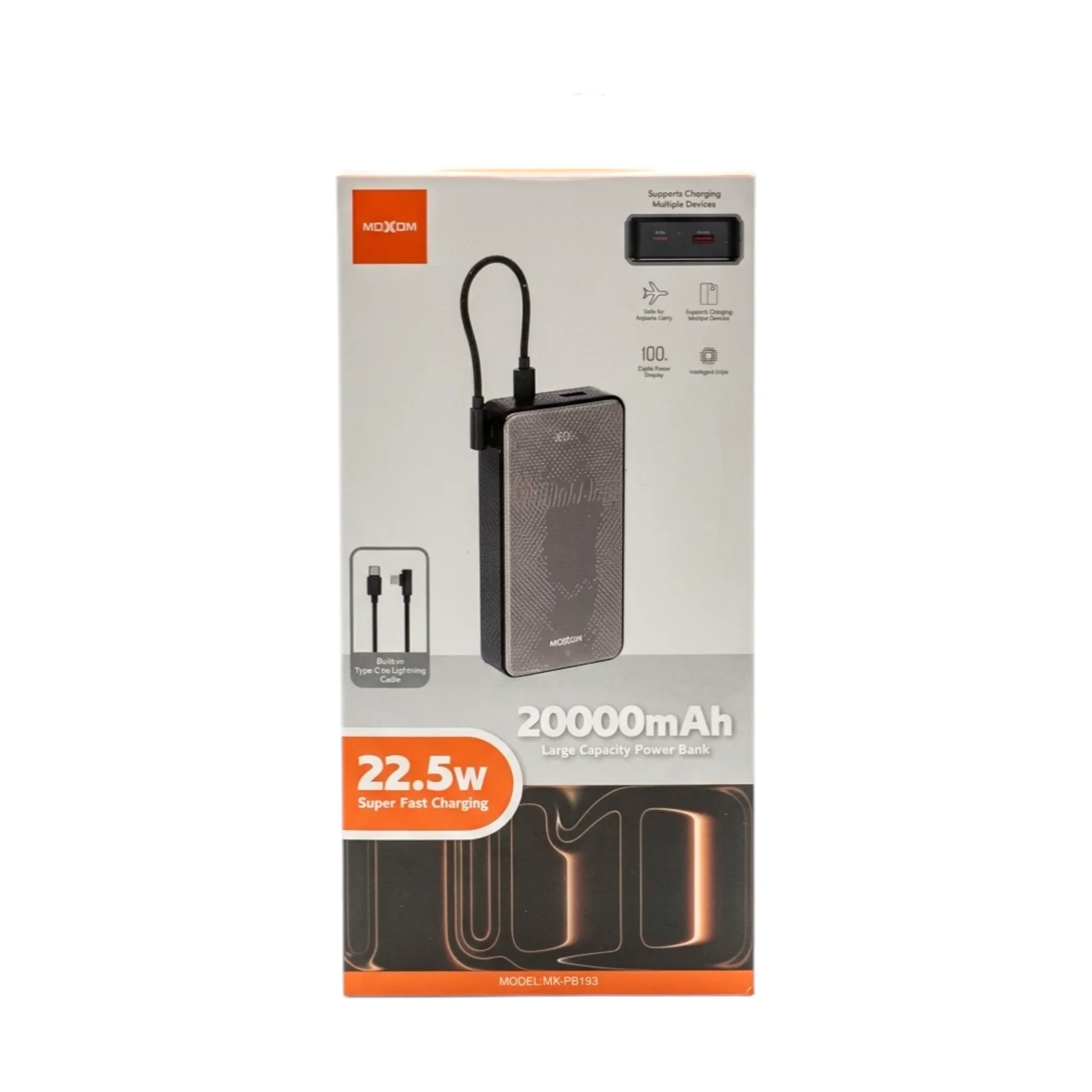 MOXOM MX-PB193 20000MAH POWERBANK