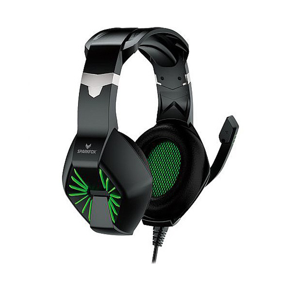 HEADSET SPARKFOX A1 STEREO GREEN