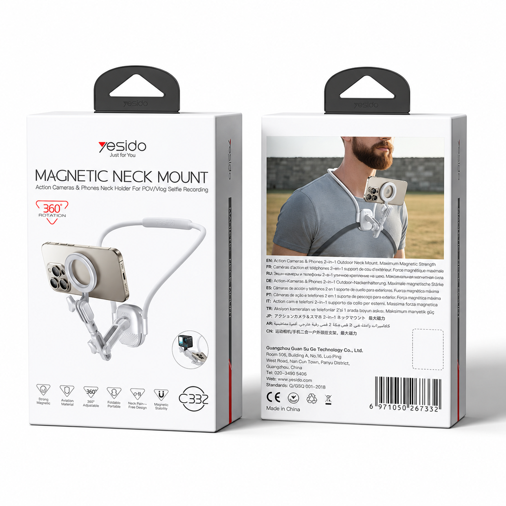 YESIDO C332 Magnetic Neckband