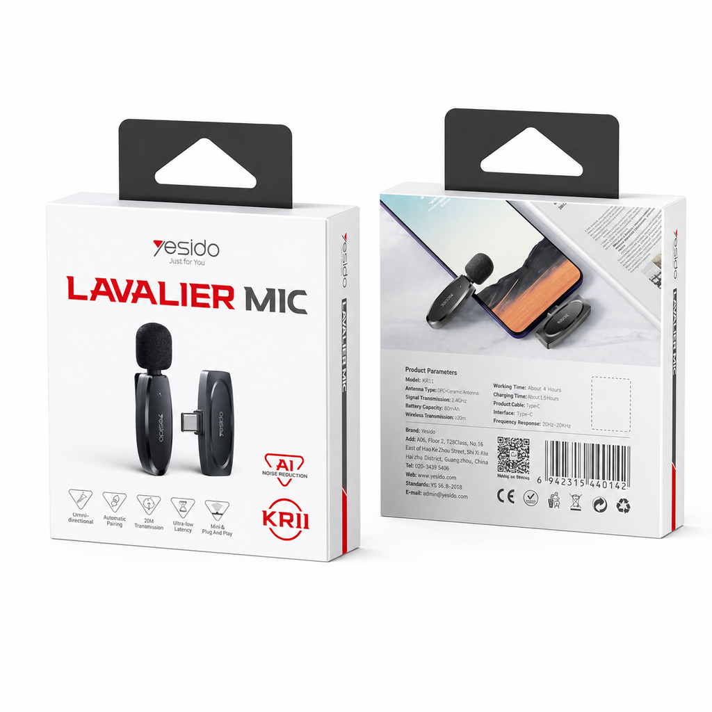 YESIDO KR11 WIRELESS MIC