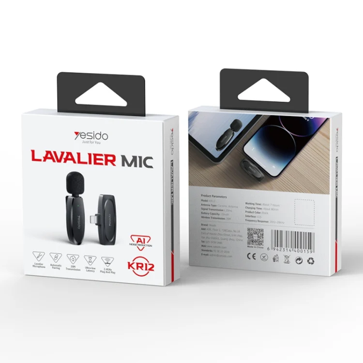 YESIDO KR12 WIRELESS MIC