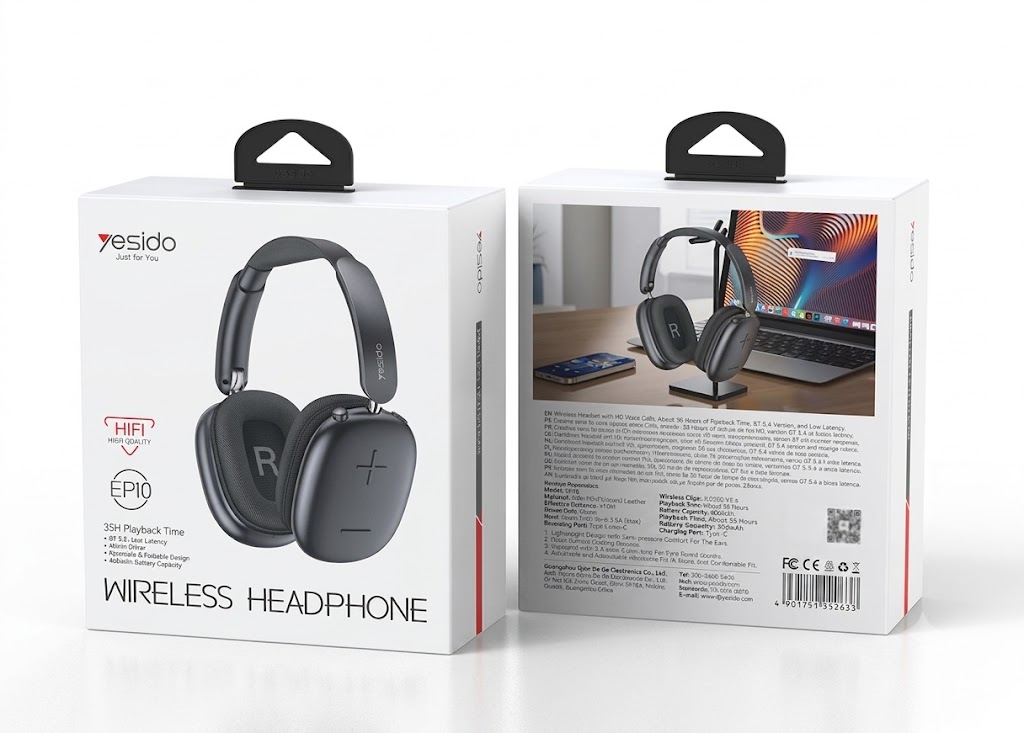 YESIDO EP10 BLUETOOTH HEADPHONE