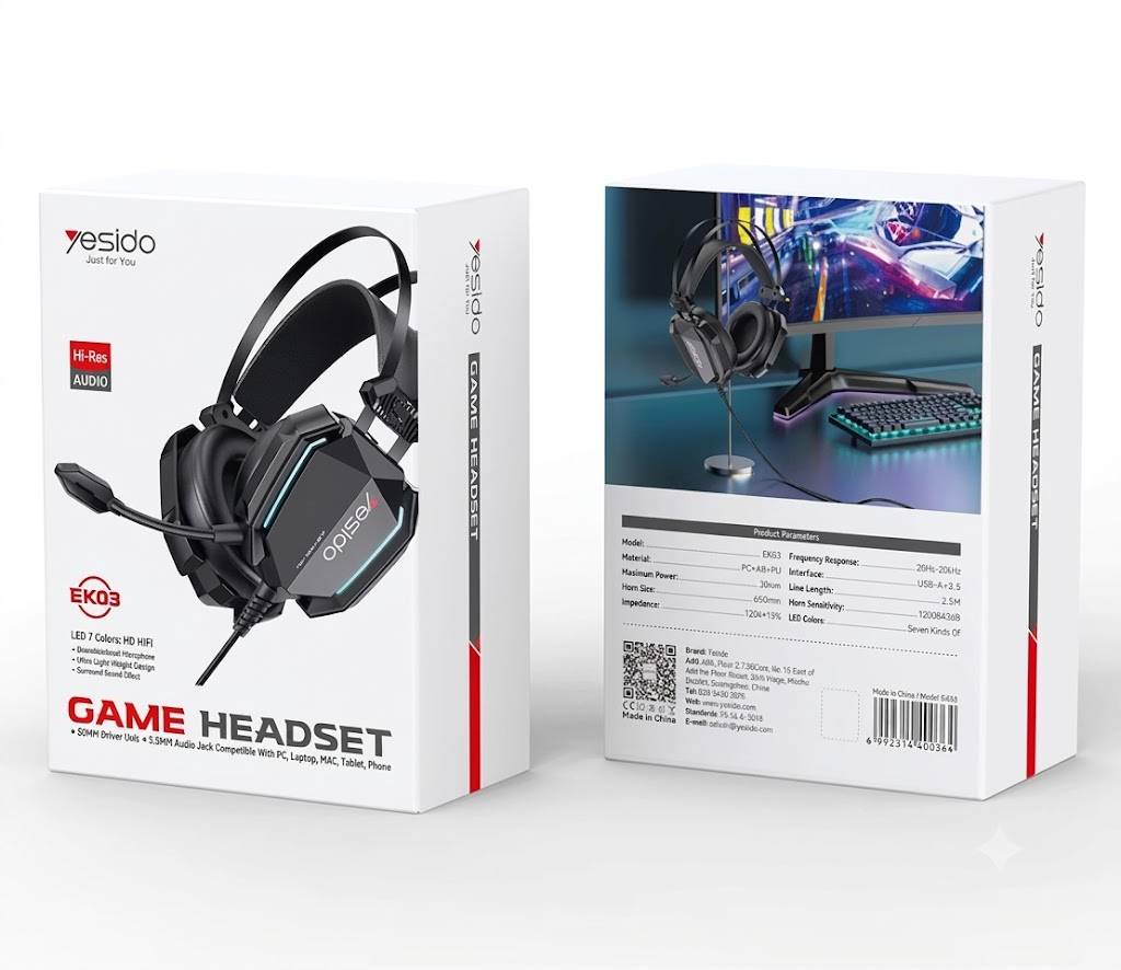 YESIDO EK03 HEADPHONE
