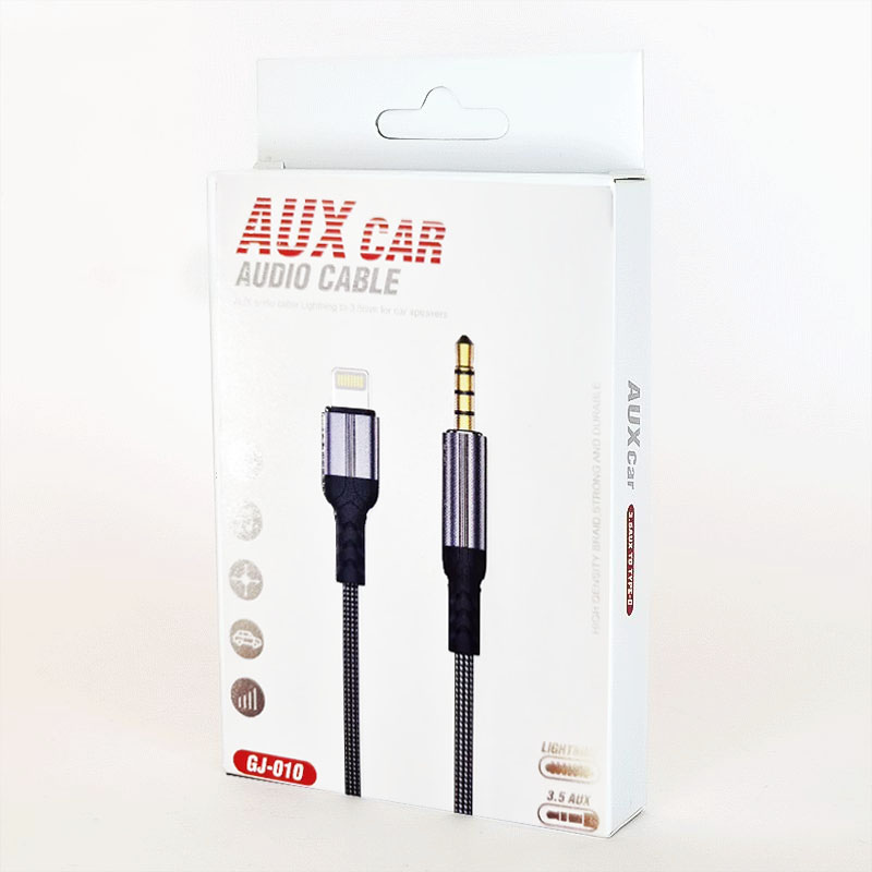 GJ-010 AUX TO LIGHTNING CABLE