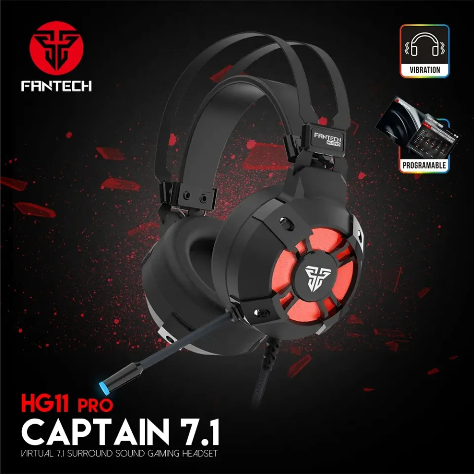 Fantech HG11 PRO Captain 7.1 RGB Gaming