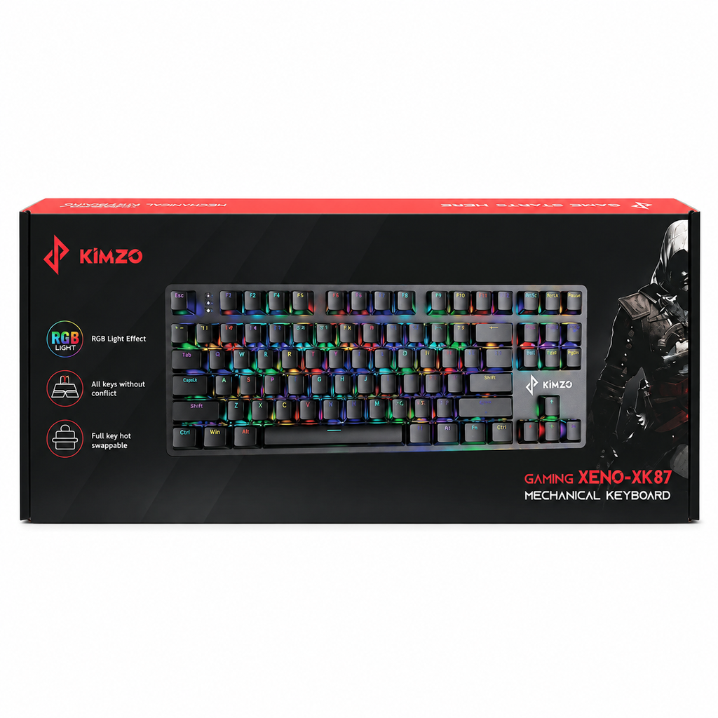 KIMZO XK87 MECHANICAL KEYBOARD