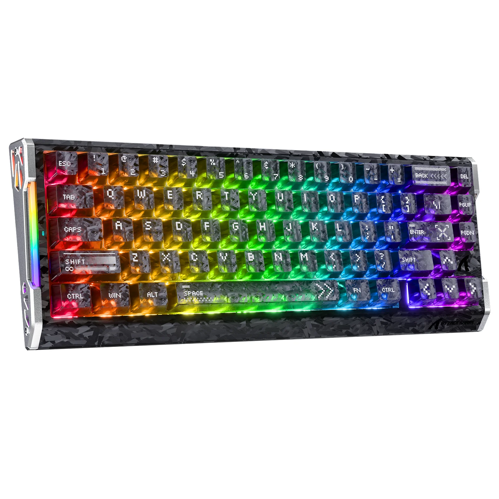 ATTACK SHARK R68 HE Carbon Fiber Gaming Keyboard