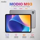 Modio M93 Tablet 11 Inch, 12GB RAM, 512GB Storage, Android 15