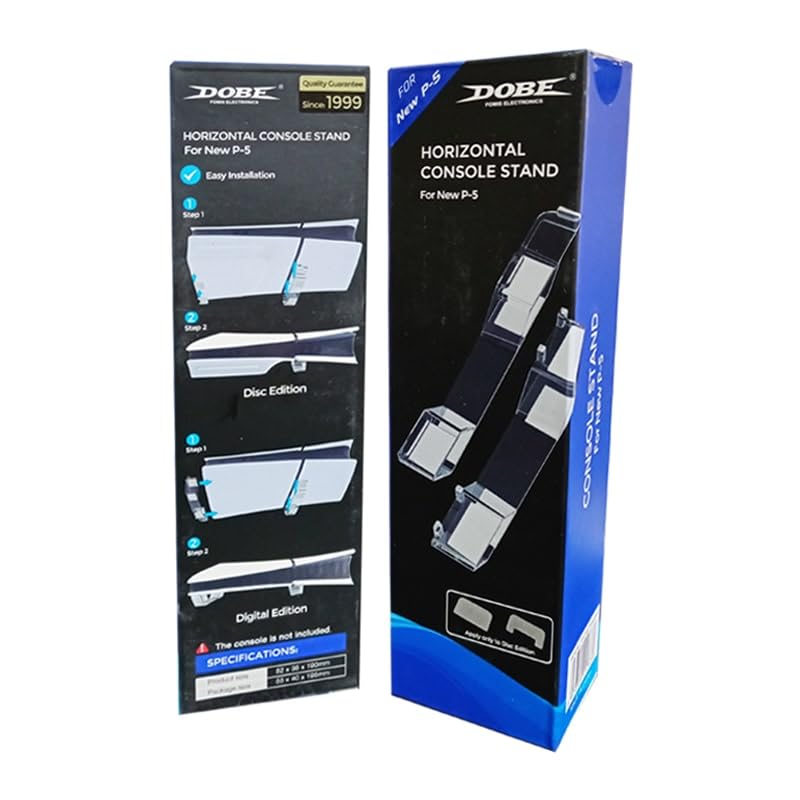 DOBE HORIZONTAL CONSOLE STAND FOR PS5