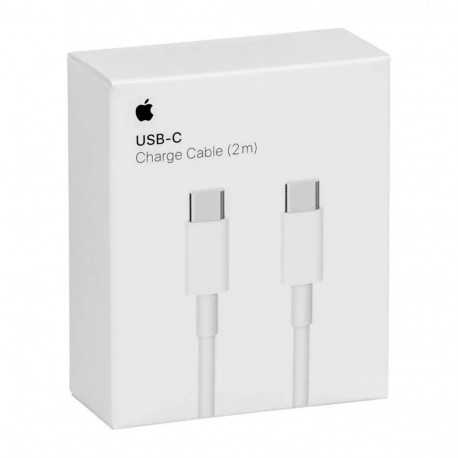 USB-C to USB-C Charge Cable (2m), White High Copy